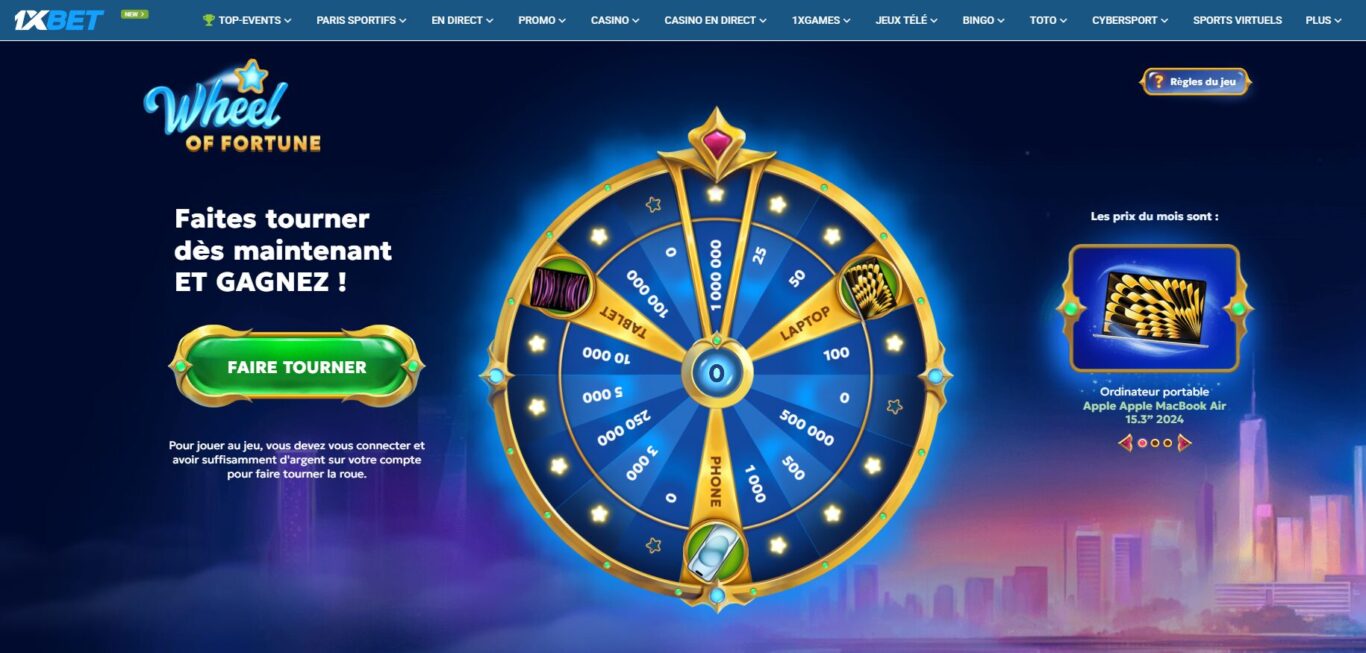 Algorithme pour faire des prédictions dans 1xBet Guinée en ligne